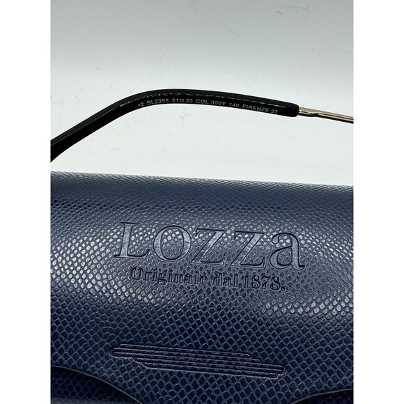 Designer Sunglasses NWT - Lozza SL2355 - Round Gold Rimless - Retail $300+ - Picture 3 of 4